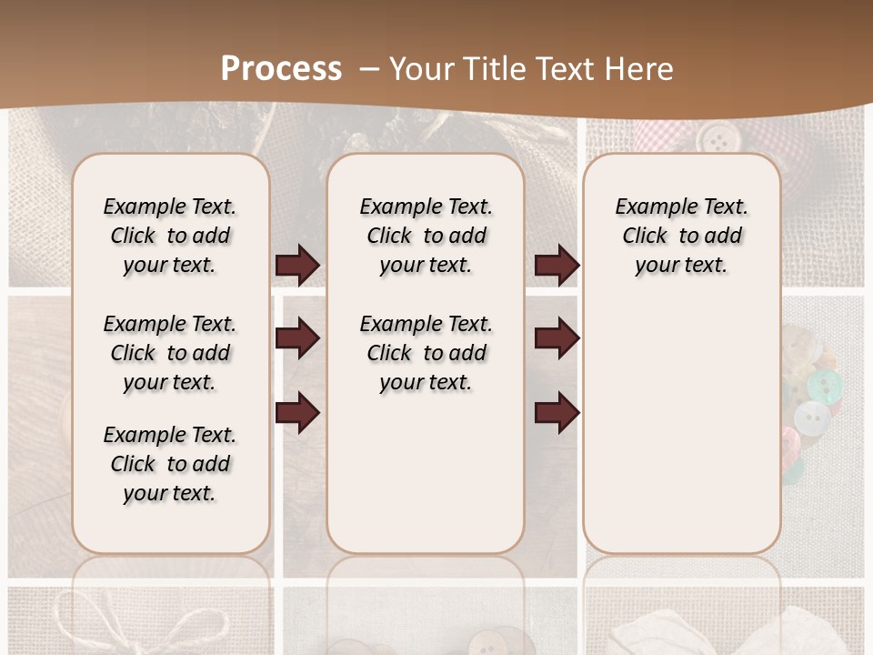 String Romance Collage PowerPoint Template
