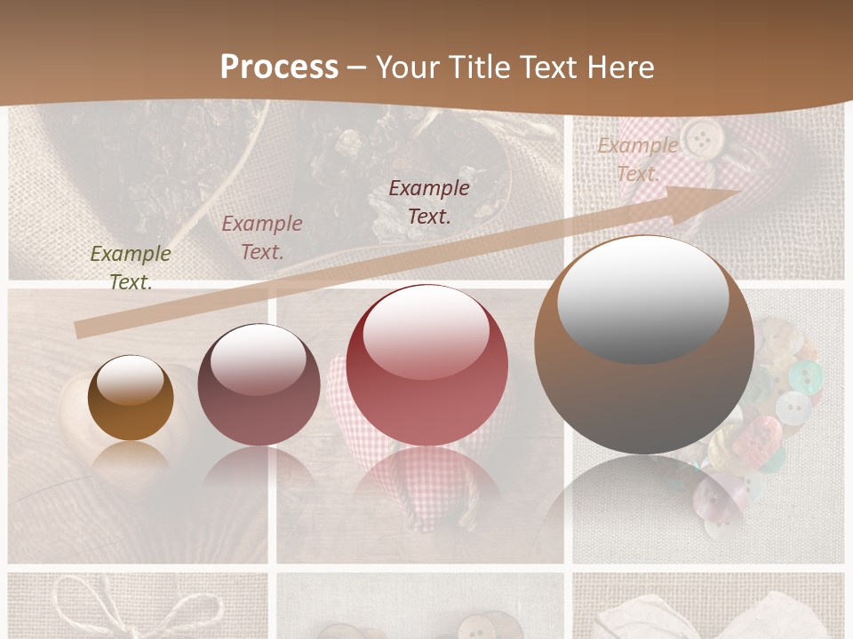 String Romance Collage PowerPoint Template