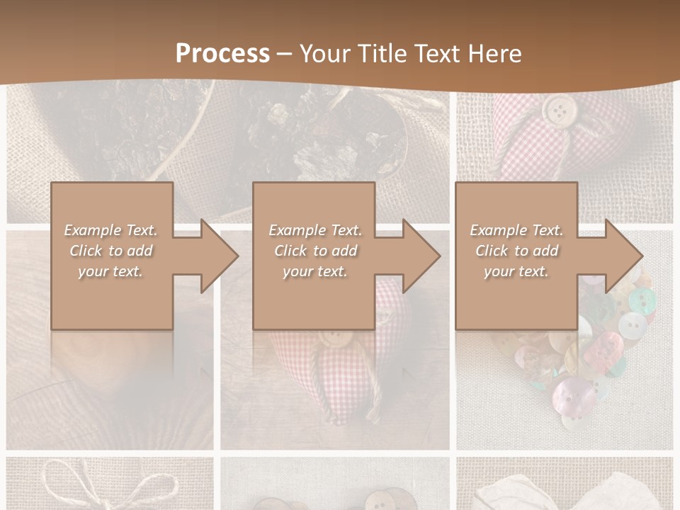 String Romance Collage PowerPoint Template