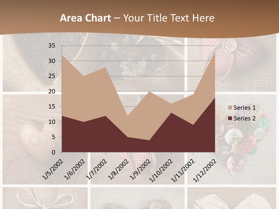 String Romance Collage PowerPoint Template