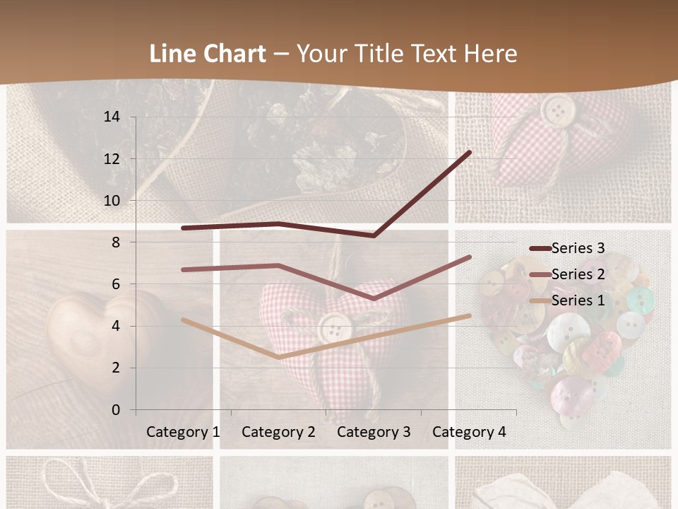 String Romance Collage PowerPoint Template