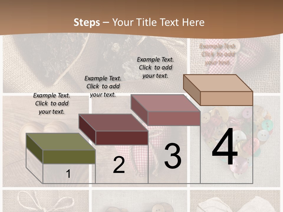 String Romance Collage PowerPoint Template