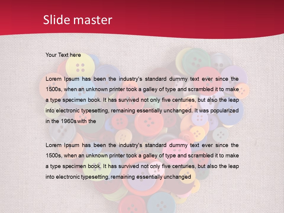 Symbol Color Canvas PowerPoint Template