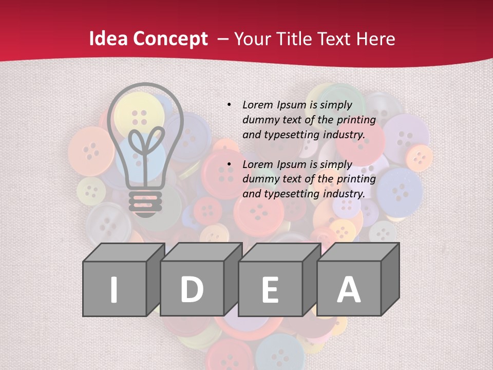 Symbol Color Canvas PowerPoint Template