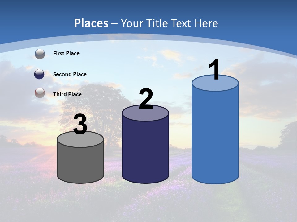 Countryside Color Fields PowerPoint Template
