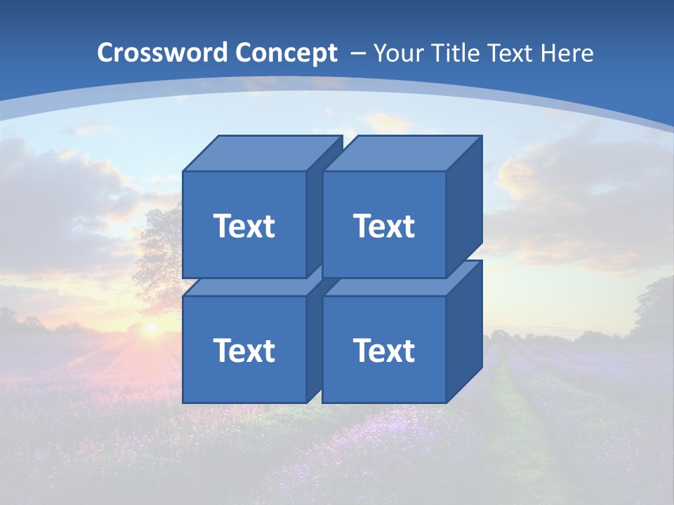 Countryside Color Fields PowerPoint Template