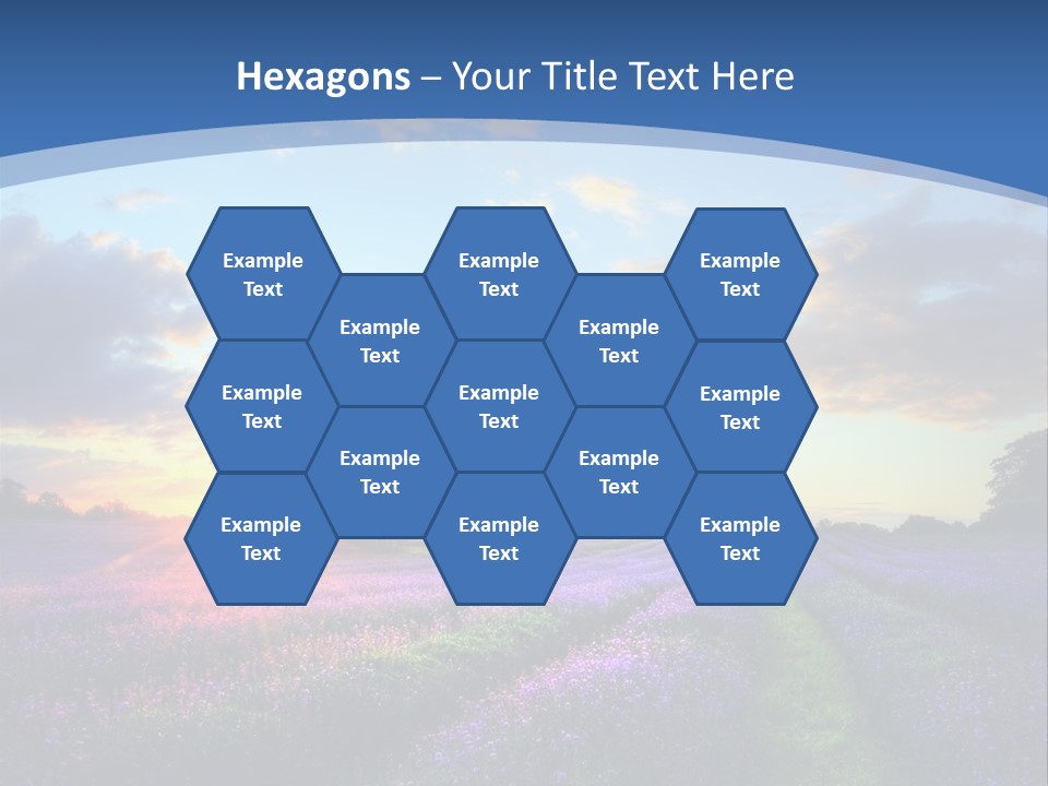 Countryside Color Fields PowerPoint Template