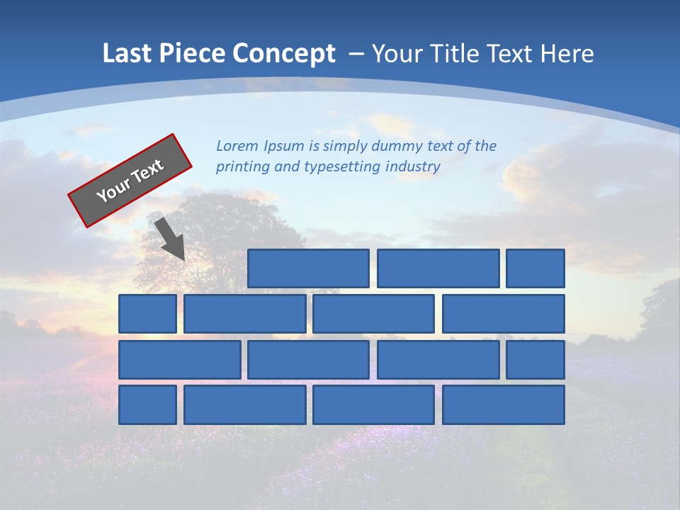 Countryside Color Fields PowerPoint Template