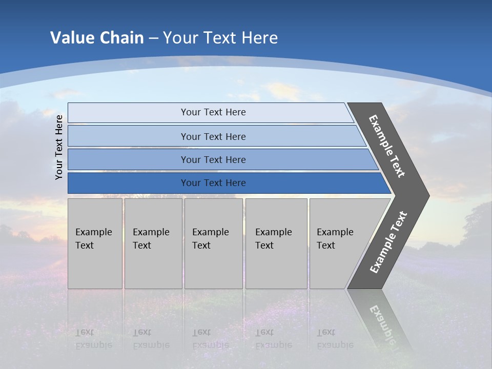 Countryside Color Fields PowerPoint Template