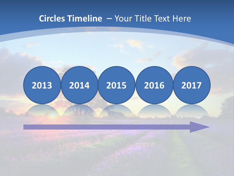 Countryside Color Fields PowerPoint Template