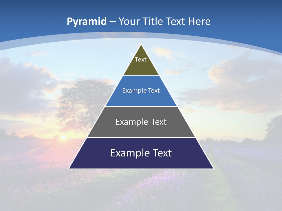 Countryside Color Fields PowerPoint Template