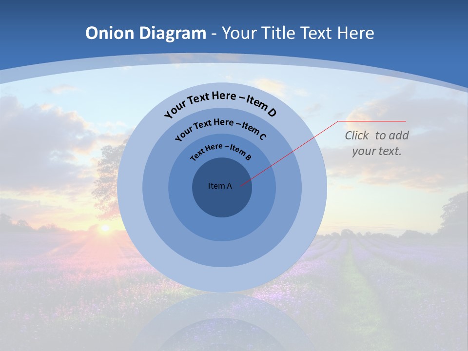 Countryside Color Fields PowerPoint Template