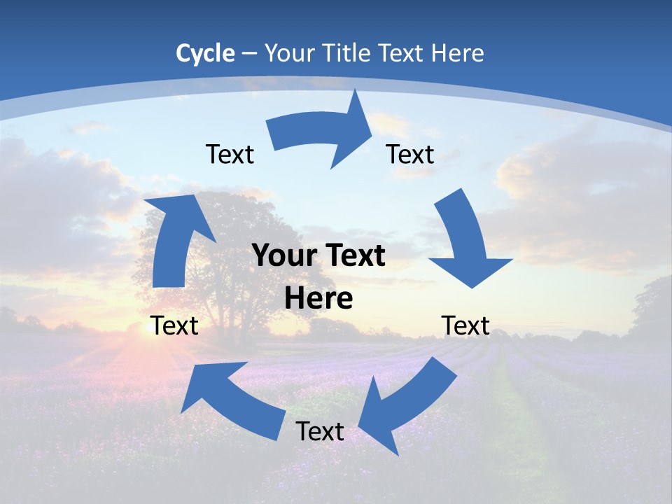 Countryside Color Fields PowerPoint Template