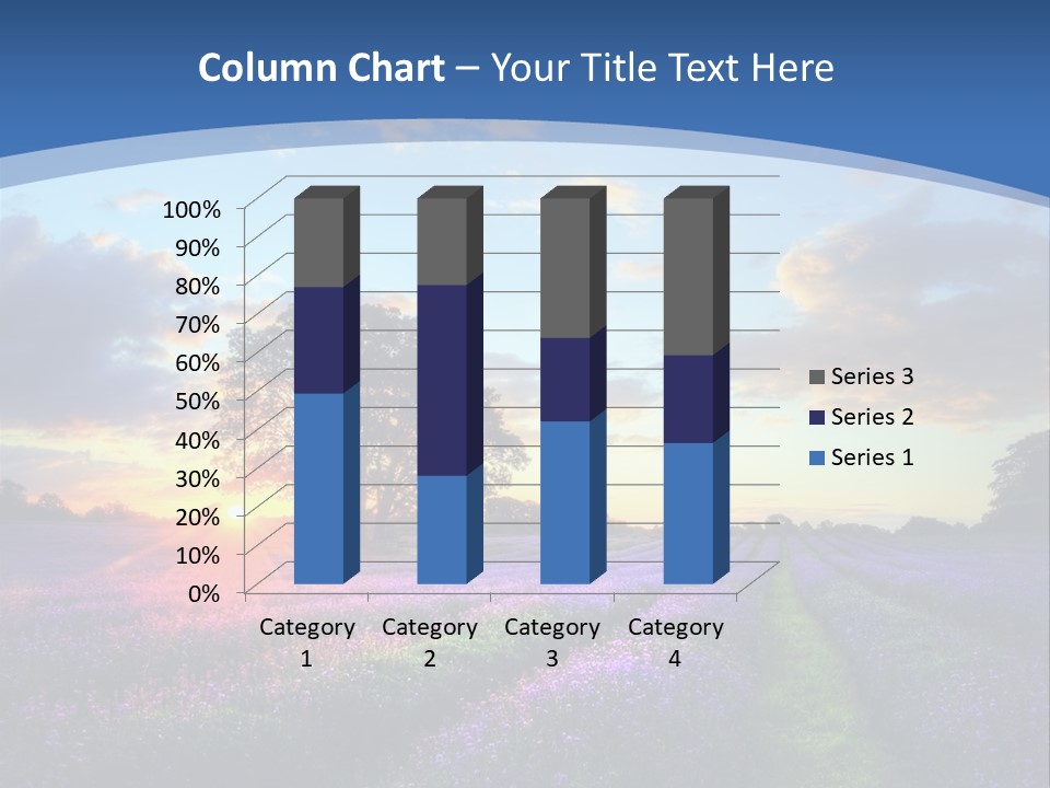 Countryside Color Fields PowerPoint Template