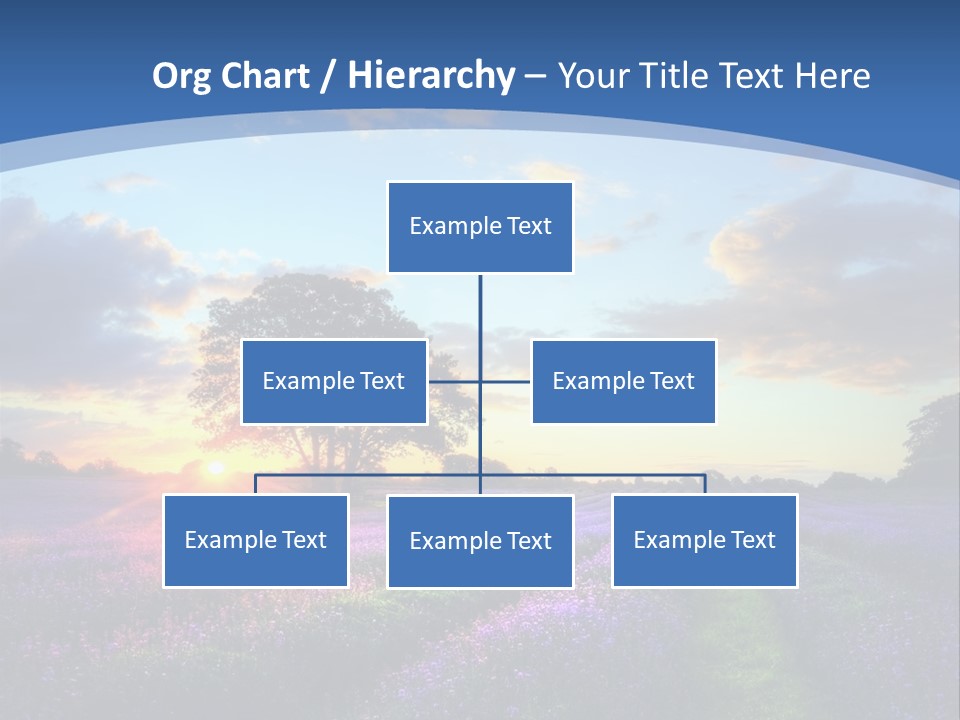 Countryside Color Fields PowerPoint Template