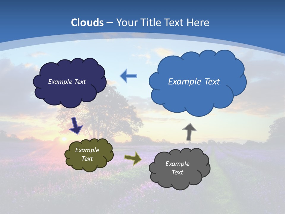 Countryside Color Fields PowerPoint Template