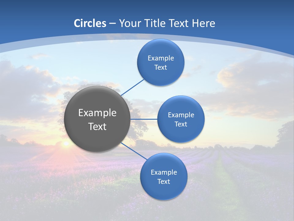 Countryside Color Fields PowerPoint Template