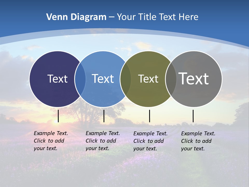 Countryside Color Fields PowerPoint Template