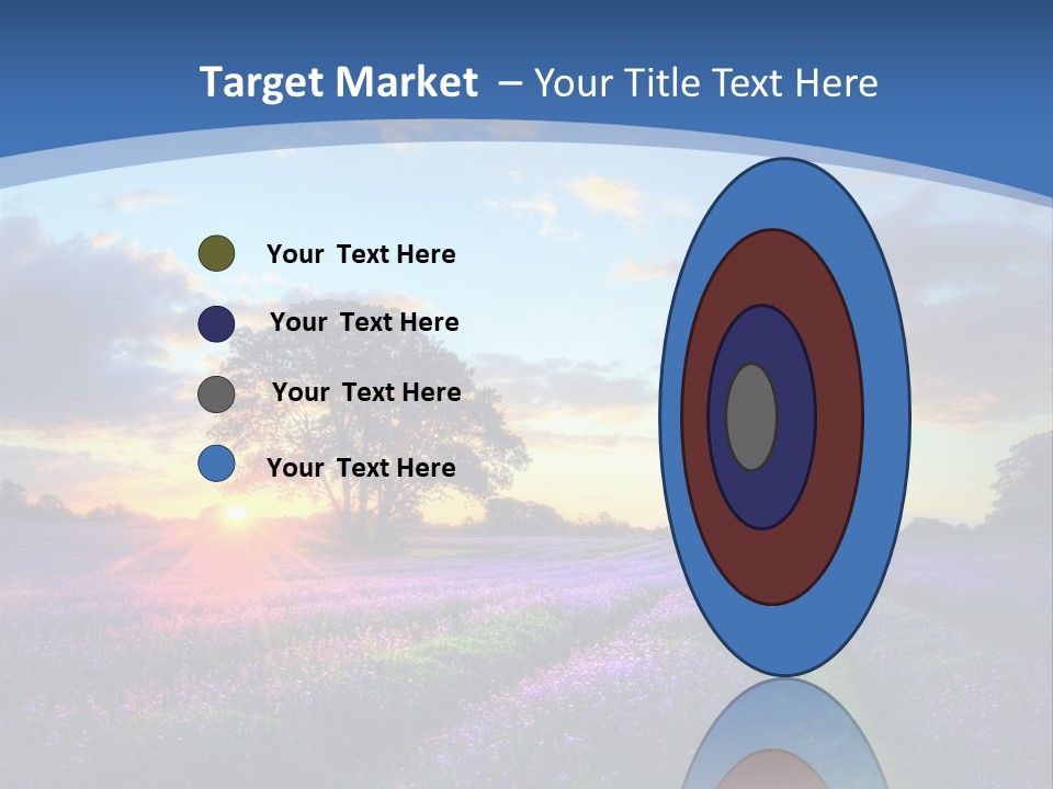 Countryside Color Fields PowerPoint Template