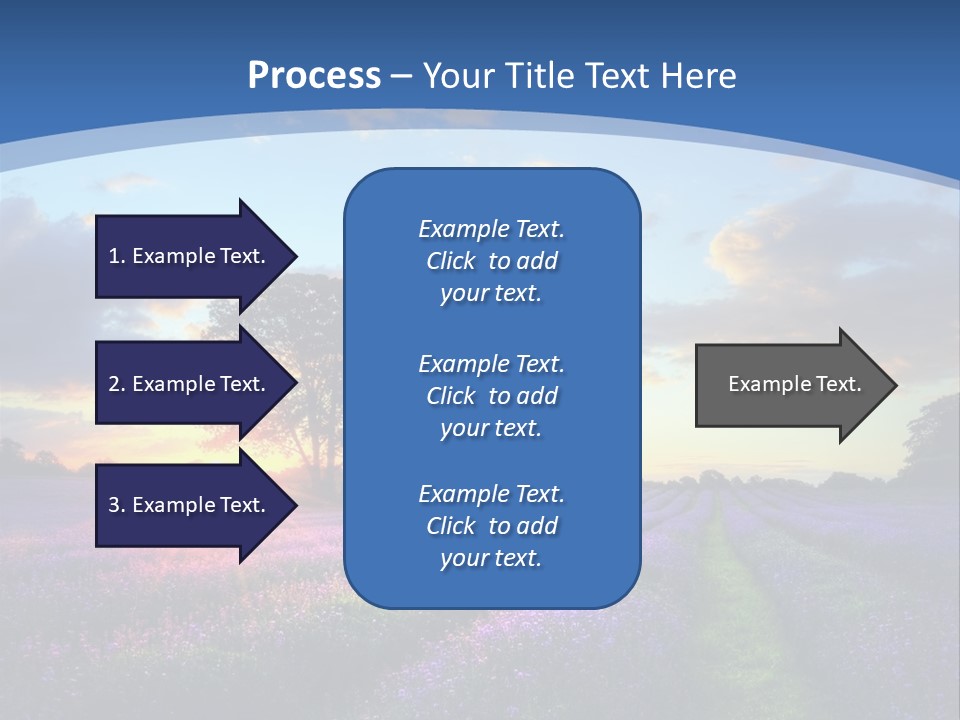 Countryside Color Fields PowerPoint Template