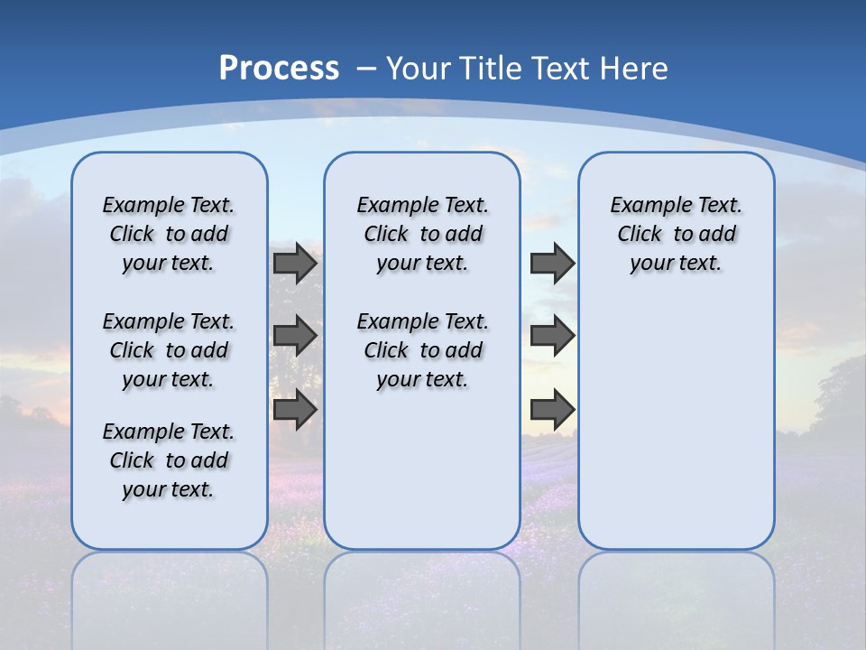 Countryside Color Fields PowerPoint Template