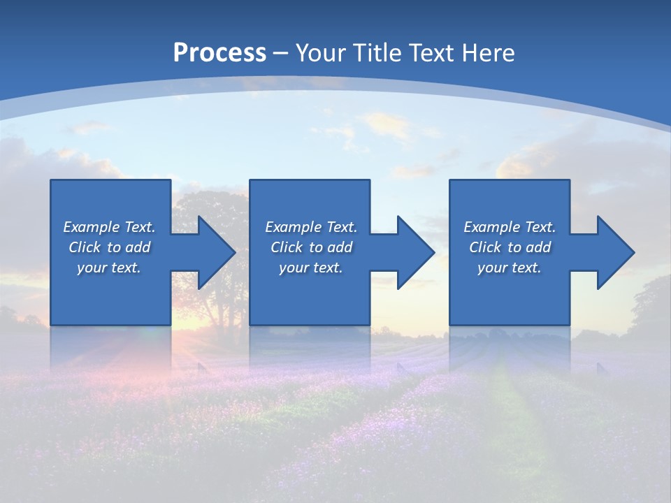Countryside Color Fields PowerPoint Template