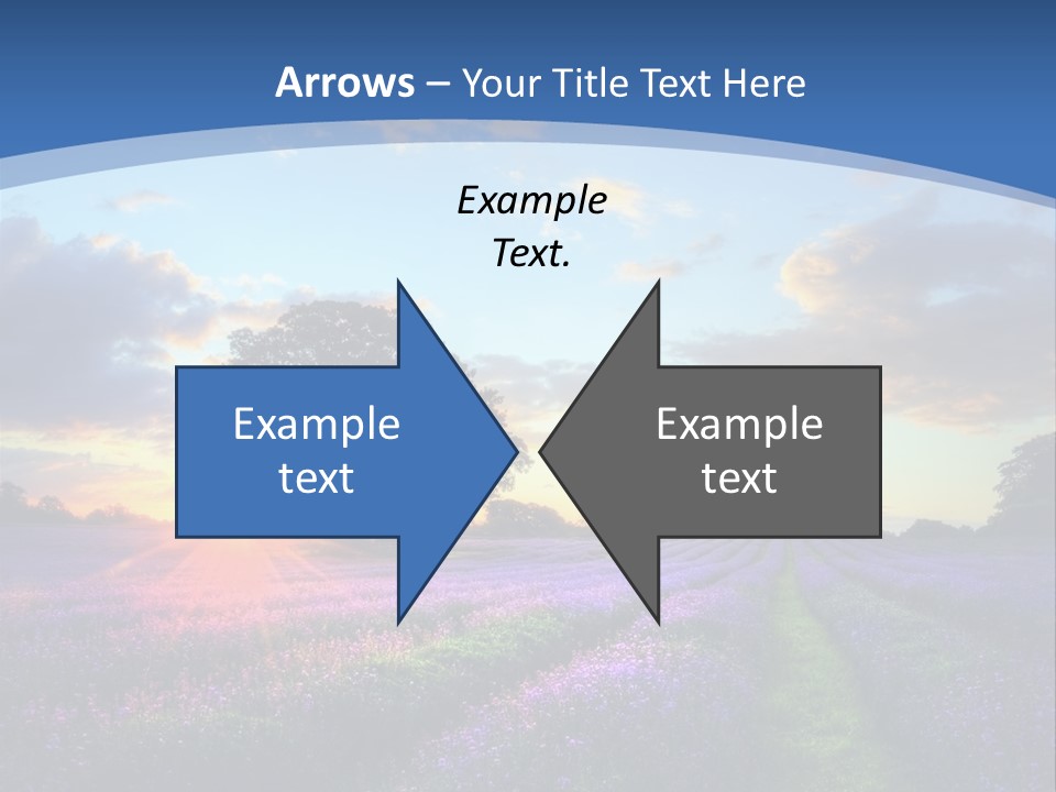 Countryside Color Fields PowerPoint Template