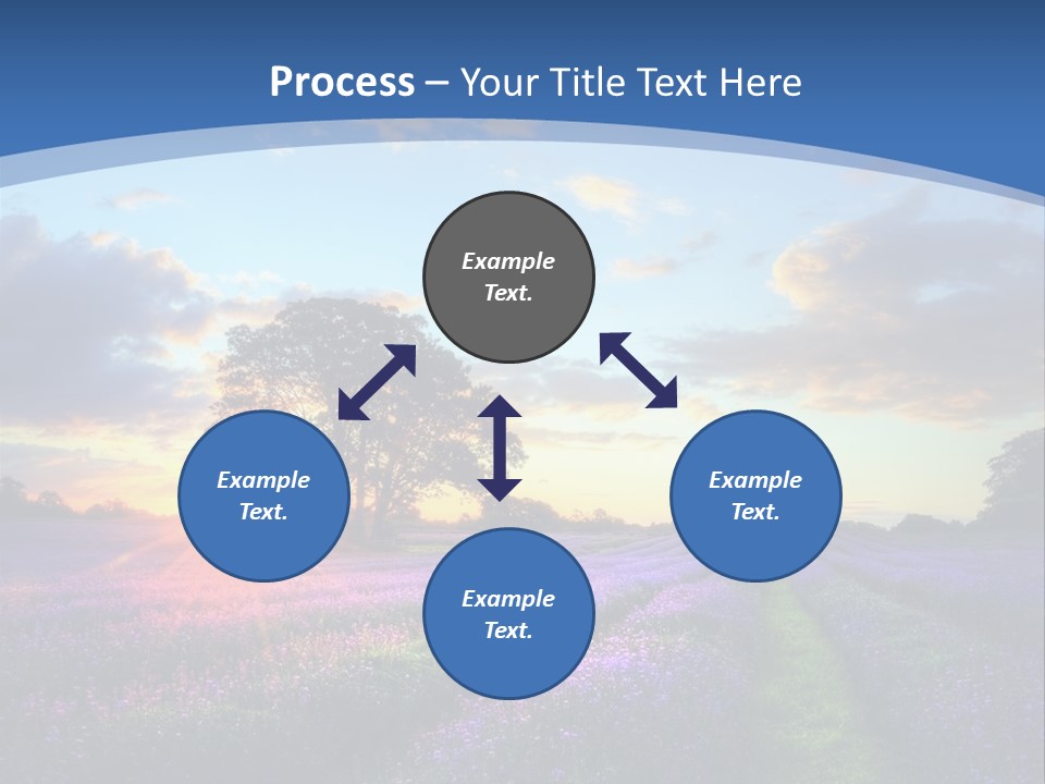 Countryside Color Fields PowerPoint Template