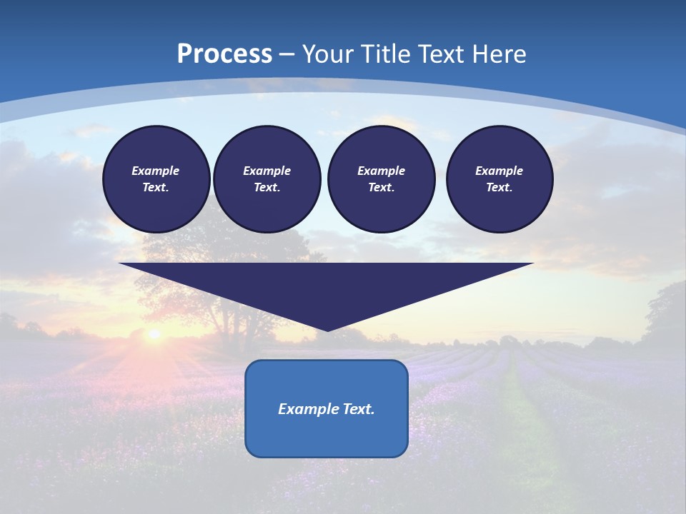 Countryside Color Fields PowerPoint Template