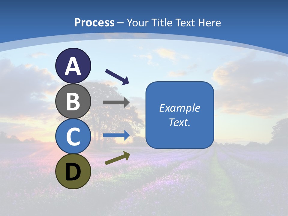 Countryside Color Fields PowerPoint Template