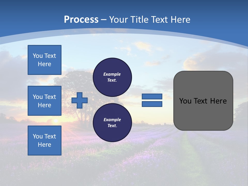 Countryside Color Fields PowerPoint Template