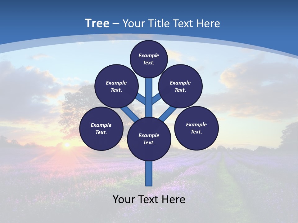 Countryside Color Fields PowerPoint Template