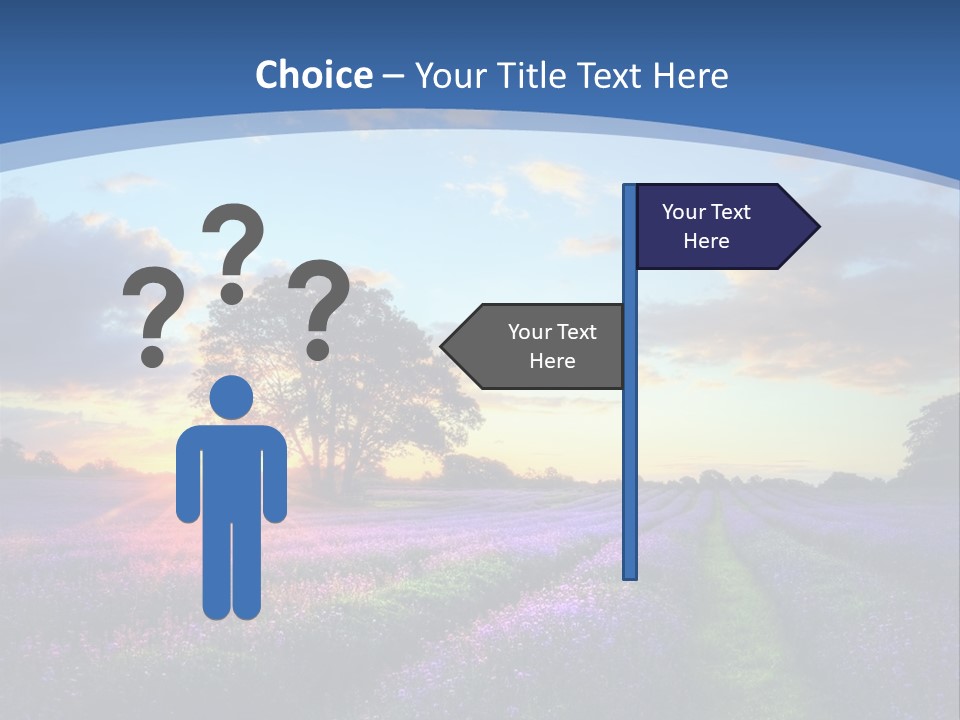 Countryside Color Fields PowerPoint Template