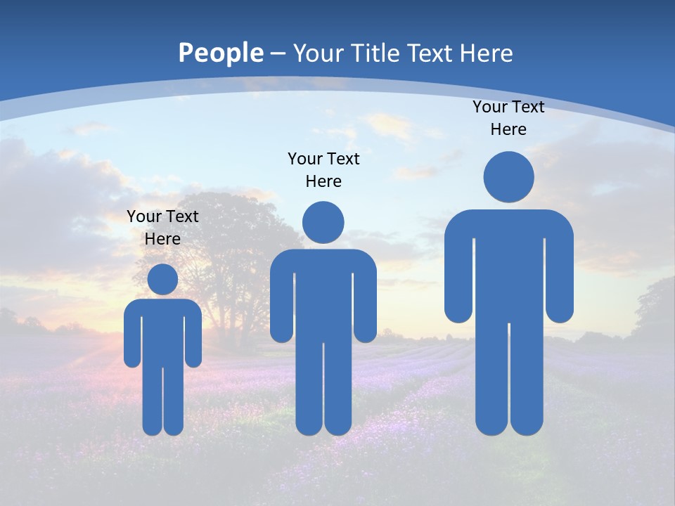 Countryside Color Fields PowerPoint Template