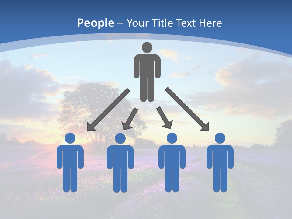 Countryside Color Fields PowerPoint Template