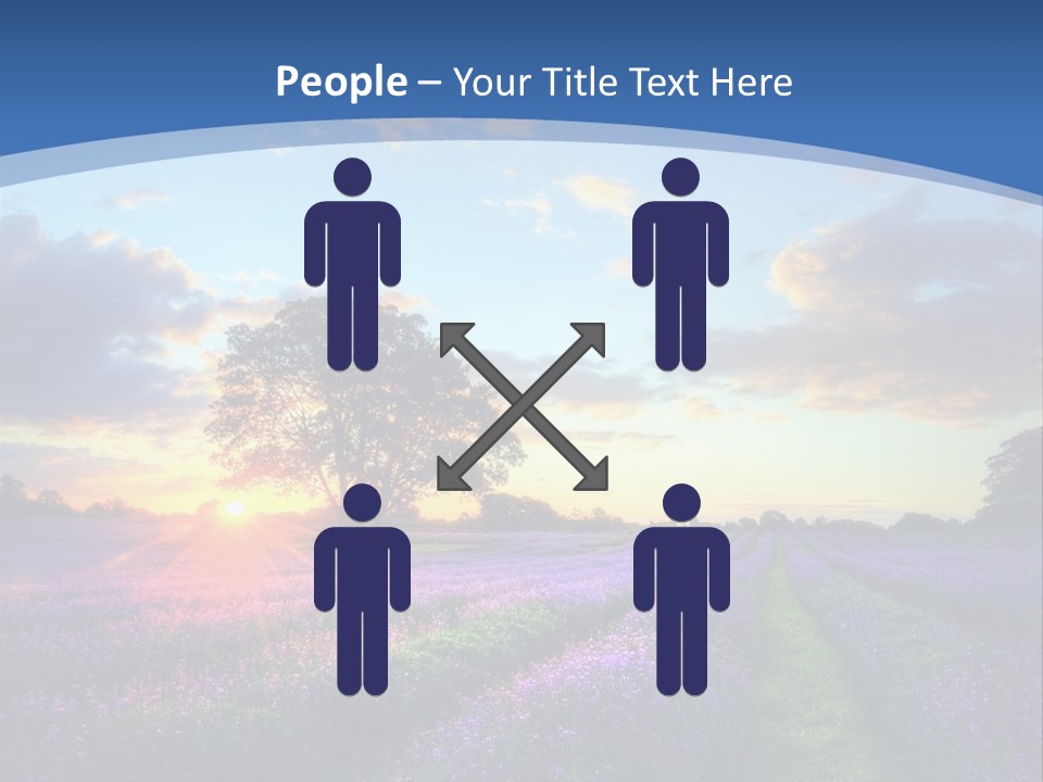 Countryside Color Fields PowerPoint Template