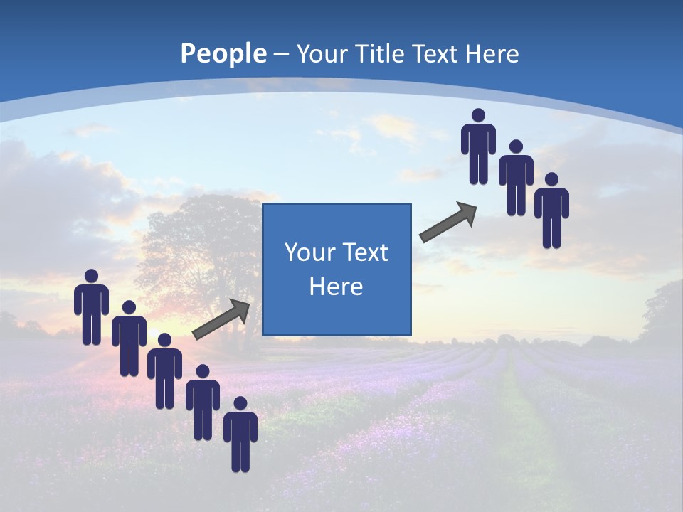 Countryside Color Fields PowerPoint Template