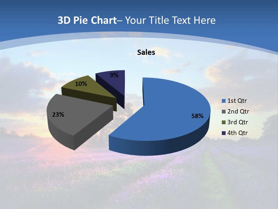 Countryside Color Fields PowerPoint Template