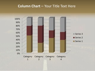 Route Grass Field PowerPoint Template