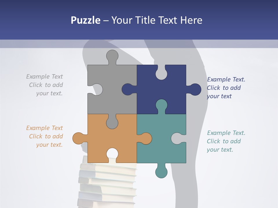 Smart Research Woman PowerPoint Template