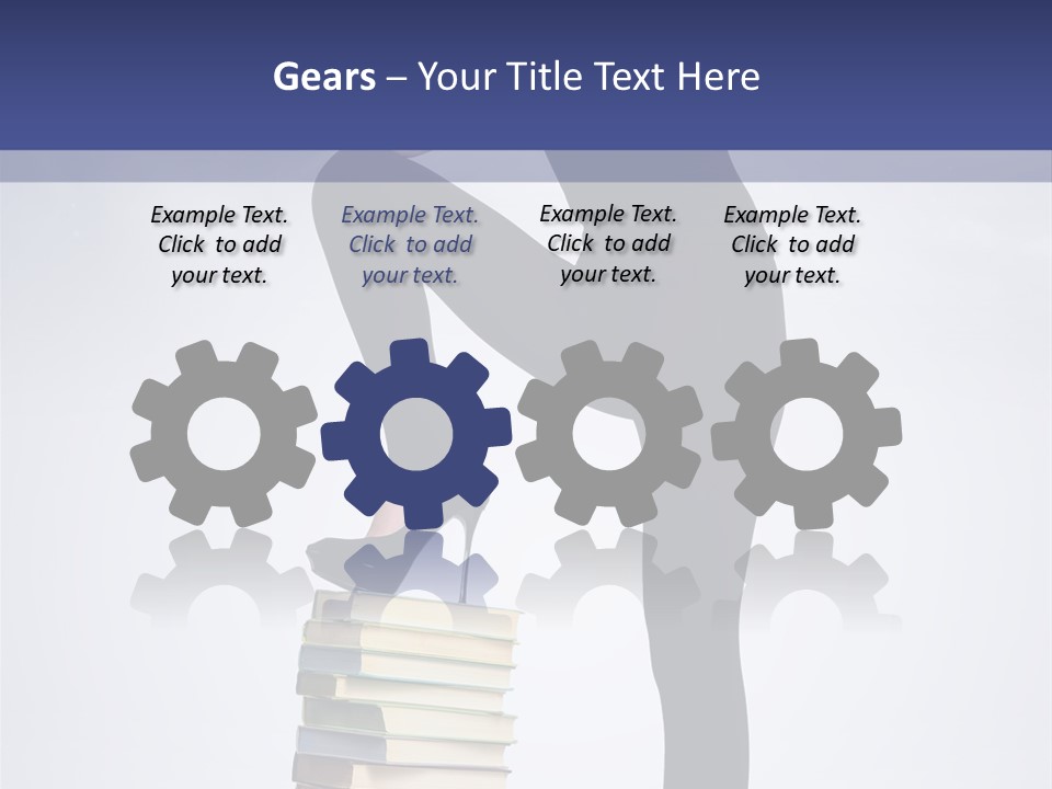 Smart Research Woman PowerPoint Template