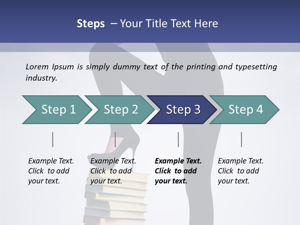 Smart Research Woman PowerPoint Template