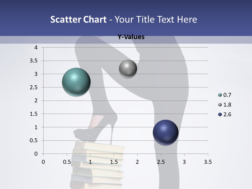 Smart Research Woman PowerPoint Template