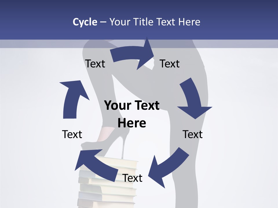 Smart Research Woman PowerPoint Template