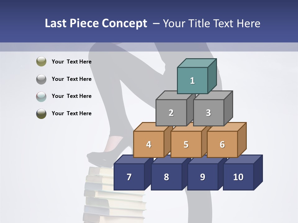 Smart Research Woman PowerPoint Template