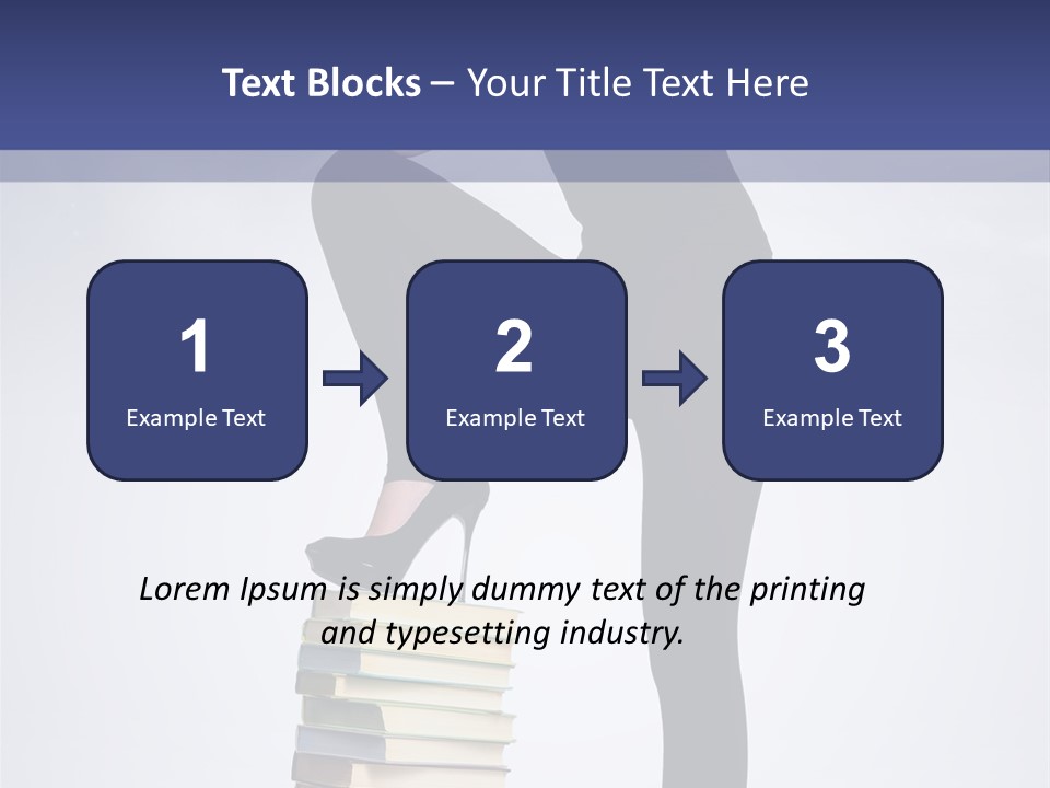 Smart Research Woman PowerPoint Template