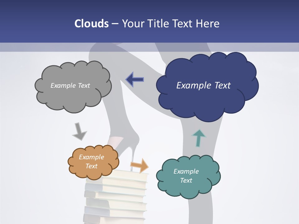 Smart Research Woman PowerPoint Template