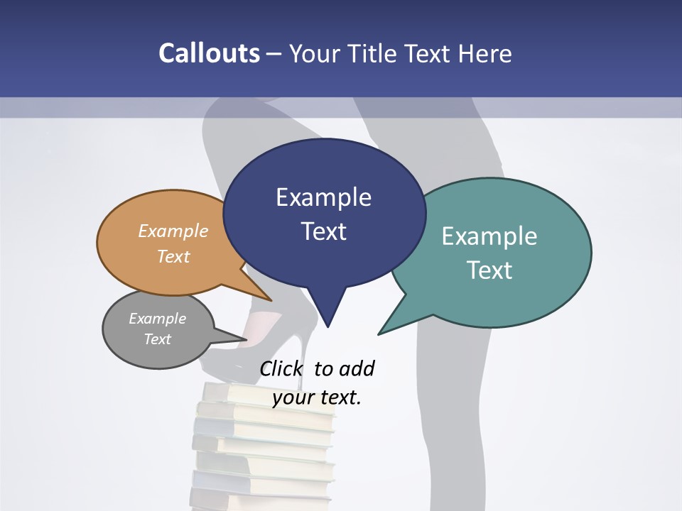 Smart Research Woman PowerPoint Template