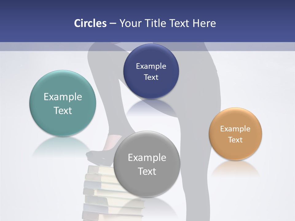 Smart Research Woman PowerPoint Template