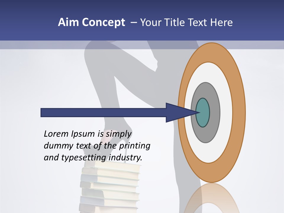 Smart Research Woman PowerPoint Template